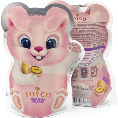 Joyco Arašídové dražé ZAJÍČEK 50 g