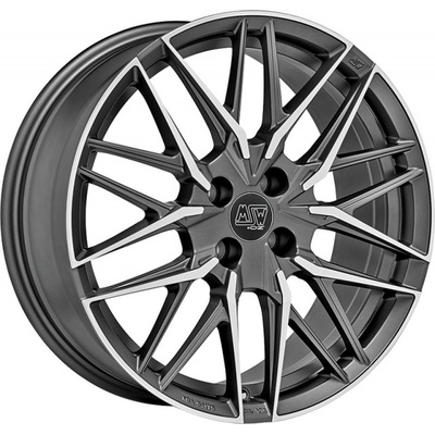 MSW 50 7,5x18 4x108 ET32 matt gunmetal polished