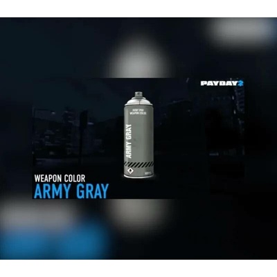 Payday 2 - Army Gray Weapon Color