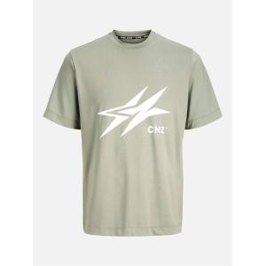 Jack and Jones Тениска Jack and Jones Men's Logo Oversized T-Shirt - Shadow