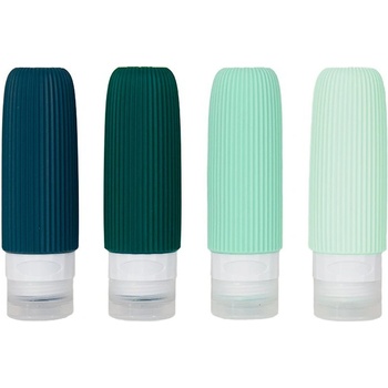 Kufreplus Cestovné silikónové fľaštičky 90 ml XND42 4 ks