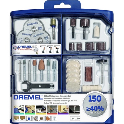 Dremel 150-dielna univerzálna modulárna súprava príslušenstva (724) 2615S724JA