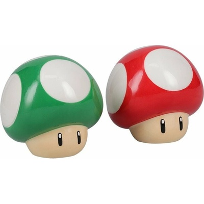 Super Mario - Mushroom Salt and Pepper - pepřenka a solnička