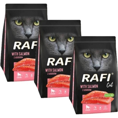 DOLINA NOTECI Rafi Cat pre sterilizované mačky s lososom 3 x 1,5 kg