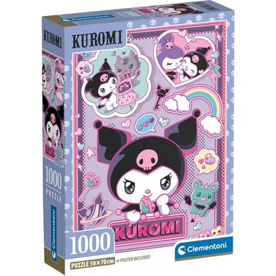 Clementoni Пъзел Clementoni от 1000 части - Куроми (37120)