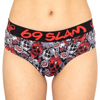 69 SLAM kalhotky boxer bamboo red sugar crane – Zboží Mobilmania