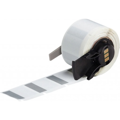 Brady M6-19-427-GY / 173738, Samolaminovacie vinylové štítky, 25,40 mm x 25,40 mm