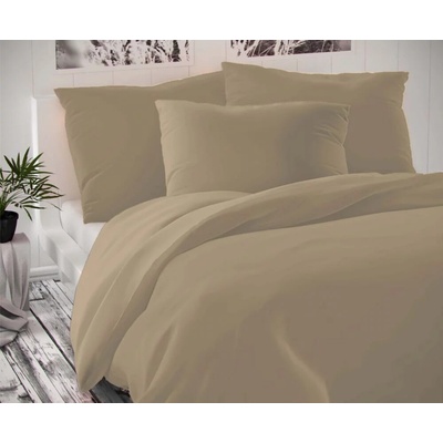 Kvalitex Satén obliečky Luxury Collection béžové 220x200 2x70x90