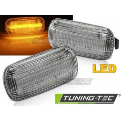 Boční blinkry Audi A4 LED, bílé 2001-2008