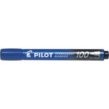 Перм. маркер Pilot 100 объл връх Син (1605541-06-316280)