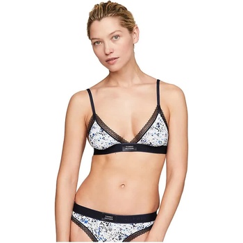 Tommy Hilfiger UW0UW04887 bikini top - Black (Ditsy Floral)