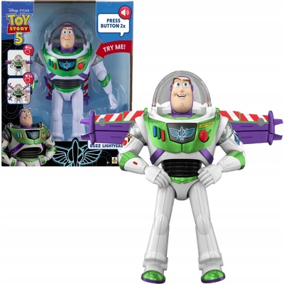 Toy Story mluvící figurka Buzz Rakeťák 27 cm, JKL97