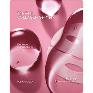 Holika Holika The Real Collagen Gel Mask гел маска за лице с колаген унисекс 1 бр