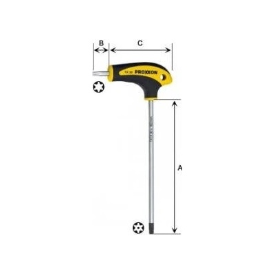 Proxxon L-Skrutkovač TORX 27 22452 P