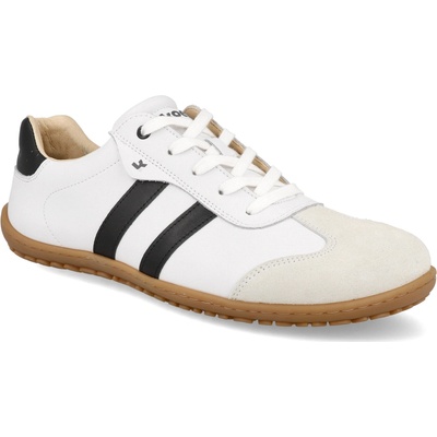 Koel Ilo Napa Suede Off white/black biele/čierne pruhy