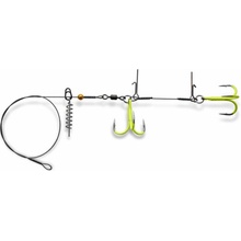 Gurza STINGER PIKE RIG DUO ST36 # 3/0 Orange UV 41cm 32kg