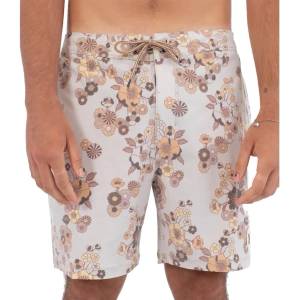 Hurley Бански гащета Hurley Phantom Naturals Tailgate 18´´ swimming shorts - Beige (Bone)