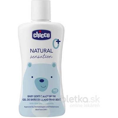 Chicco detský šampón na telo s Aloe Natural Sensation 200 ml