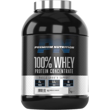 Premium Nutrition 100% Whey Protein Concentrate [2000 грама] Бисквити с крем