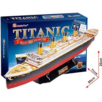 CubicFun 3D puzzle Titanic 113 ks