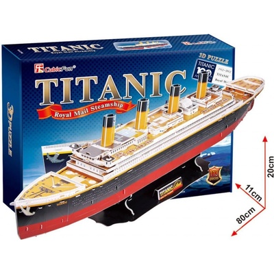 CubicFun 3D puzzle Titanic 113 ks