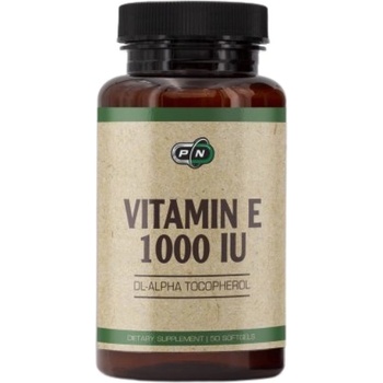 Image 1 of PURE Nutrition USA Vitamin E 1000 IU [50 дражета]