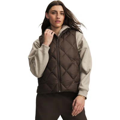 Under Armour Legend Down Vest Peppercorn / Kona Brown
