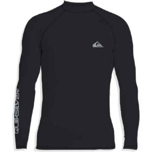 Quiksilver Мъжка плажна тениска от ликра Quiksilver Everyday UPF 50 L/S Lycra - Black - размер 3XL (050-1598-0117)