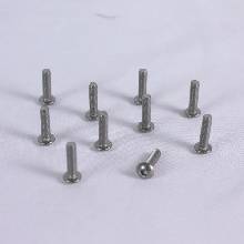 Yeah Racing Titánová inbusová skrutka s polguľovou hlavou M3x6mm 10