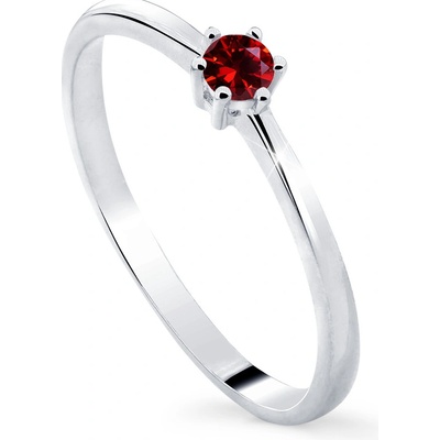 Cutie Diamonds prsten z bílého zlata s rubínem DZ8011 RU X 2