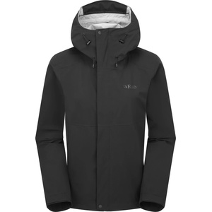 Rab Дамско водоустойчиво яке Rab Women's Firewall Jacket Waterproof jacket - Black - размер 44 (EU) (102-4622-0115)