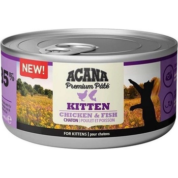 Acana Cat Pate Kitten Chicken and Fish 85 g