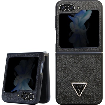 GUESS Калъф Guess - 4G PU Triangle Case, Galaxy Z Flip 5, черен (3666339173890)
