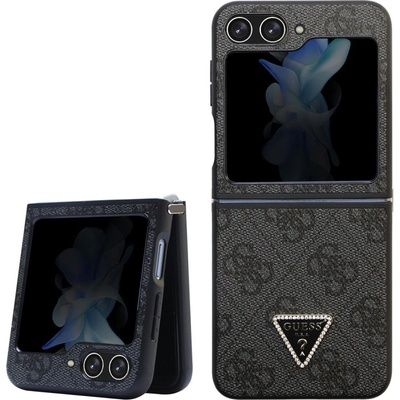 GUESS Калъф Guess - 4G PU Triangle Case, Galaxy Z Flip 5, черен (3666339173890)