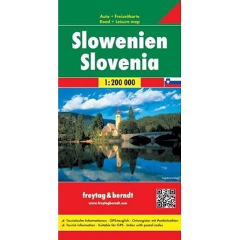 Freytag & Berndt Autokarte Slowenien. Slovenia / Slovenija / Slovènie