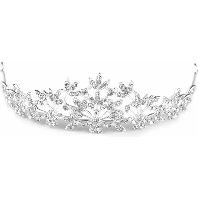 Štrasová korunka s očky - crystal