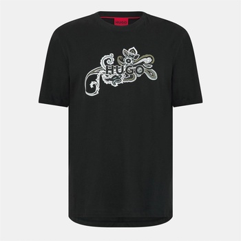 Hugo Тениска Hugo Men's Durable T-Shirt - Black
