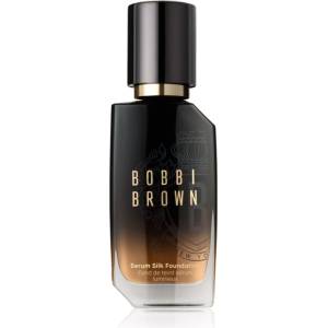 Bobbi Brown Serum Silk Foundation лек фон дьо тен с озаряващ ефект цвят Warm Porcelain 30ml