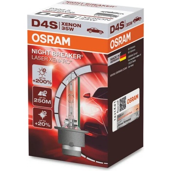Image 1 of OSRAM XENARC NIGHT BREAKER LASER D4S 35W (66440XNL)