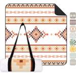 Sekey Boho Picnic Blanket Waterproof 150 x 200 cm Beach Blanket Sand Free | Padded, three-layer structure, PEVA waterproof base, tie strap carry strap, suitable for picnic, camping, beach - PM13 (PM13)