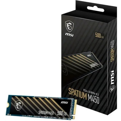 MSI SPATIUM M450 500GB M.2 PCIe NVMe (S78-440K090-P83)