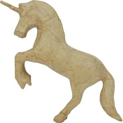 Décopatch Kartonový jednorožec 13,5 × 13 × 3,5 cm