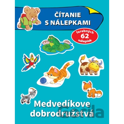 Čítanie s nálepkami Medvedíkove dobrodružstvá