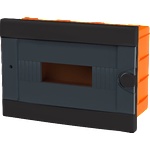ELMARK АПАРТАМЕНТНА КУТИЯ СКРИТ МОНТАЖ, 12 МОДУЛА, ЧЕРНА (60126BL)