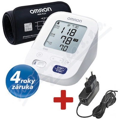 Tonometr OMRON M3 Comfort intelli +ZDROJ (SET