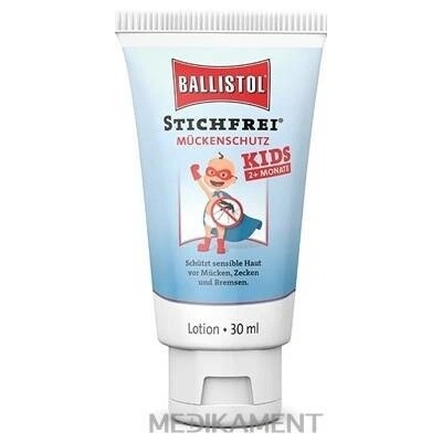 Sting-Free Kids Ballistol telové mlieko tuba 30 ml