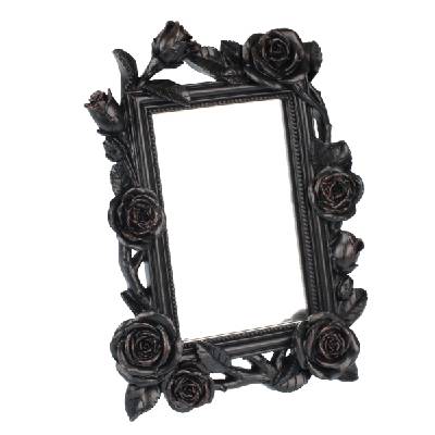 огледало (декорация) ALCHEMY GOTHIC - Rose & Vine - Black - SA24