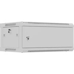 Lanberg Комуникационен шкаф, Lanberg rack cabinet 19" wall-mount 4U / 600x450 for self-assembly (flat pack), grey (WF01-6404-00S)