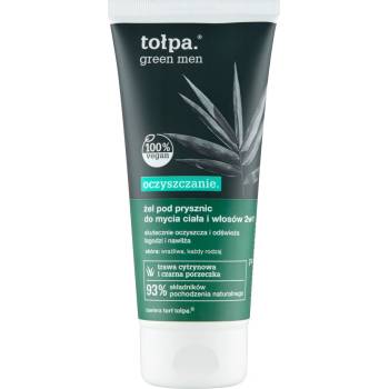 Sprchový gél Tołpa Men Čistiaci gél na umývanie tela a vlasov 2v1 200 ml