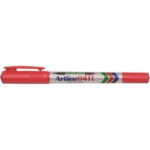 Artline Маркер 041T 2-в-1 червен (EK-041T RED)